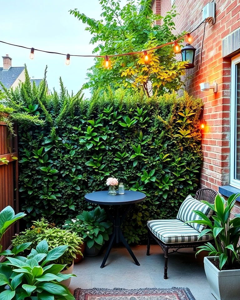 living fence divider idea