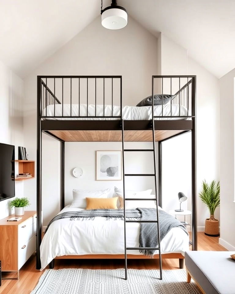 lofted bed design