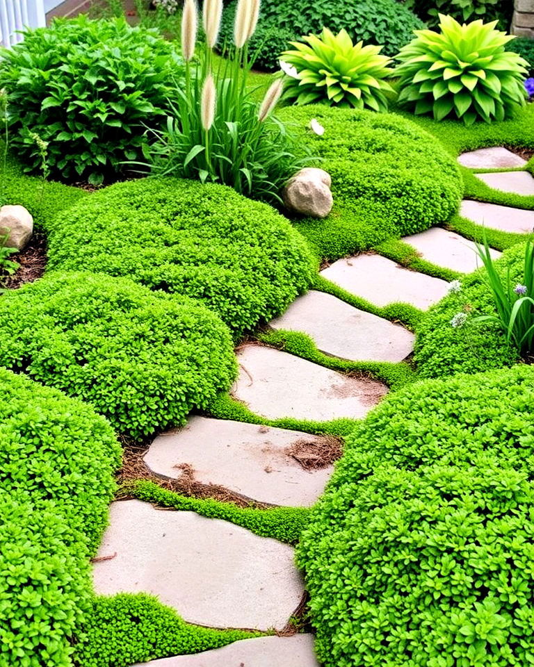 low maintenance use ground cover plants