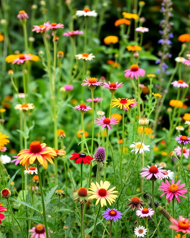 low maintenance wildflower garden