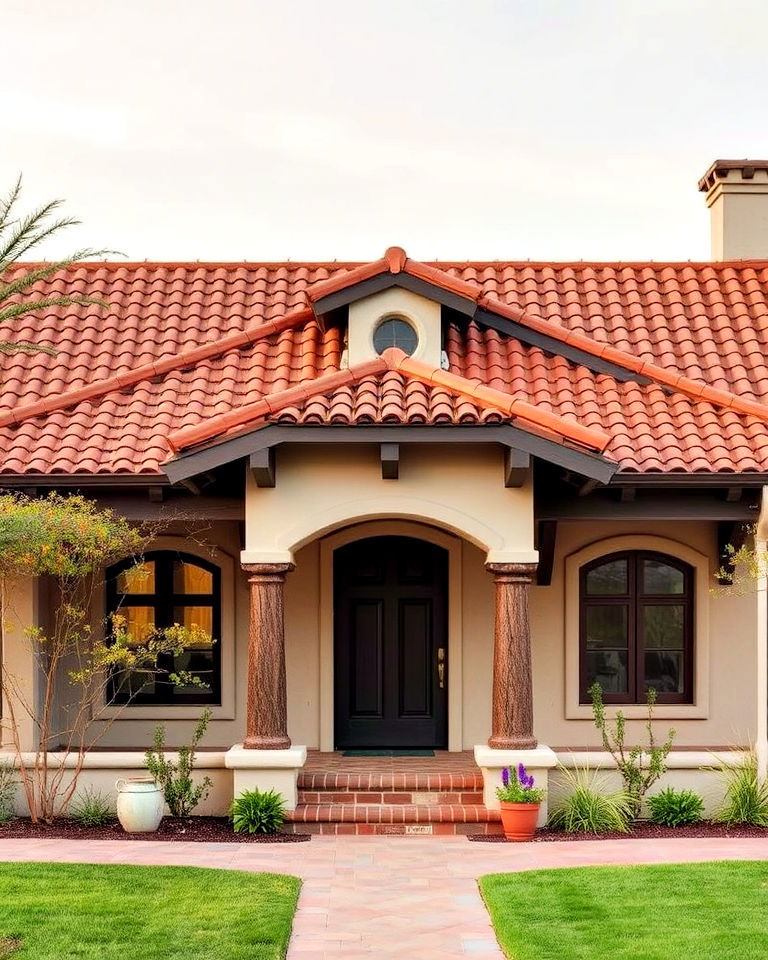 low pitched rooflines
