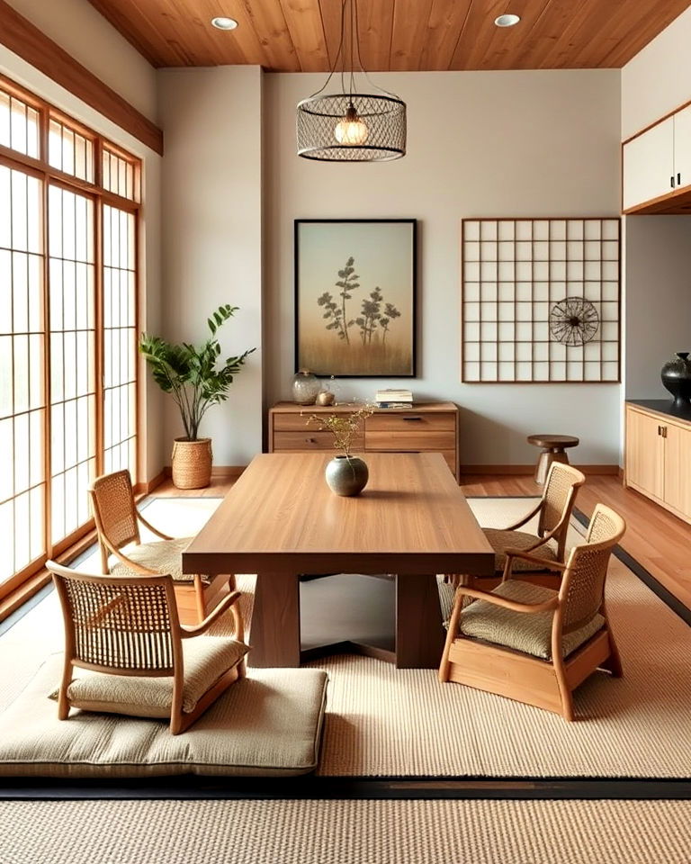 low seating for comfort and minimalism