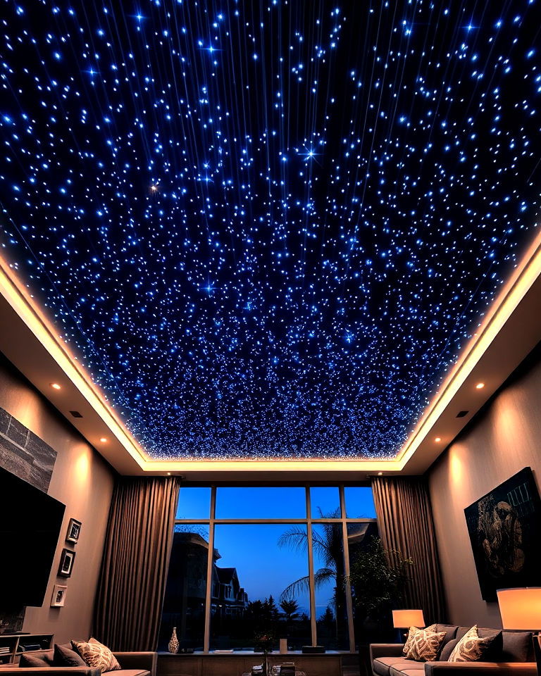 magical fiber optic ceiling lights