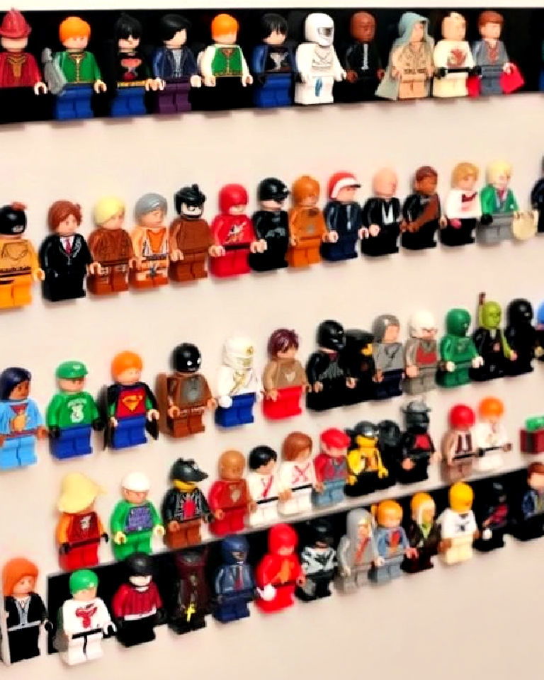 magnetic wall strips for minifigures