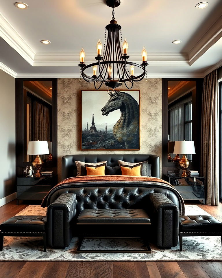 masculine luxe
