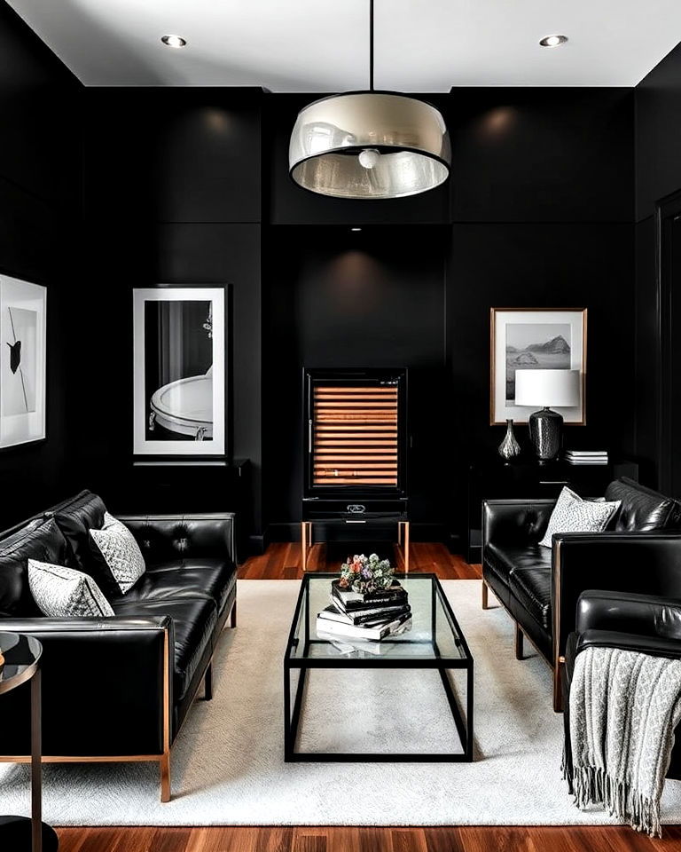 masculine monochrome style