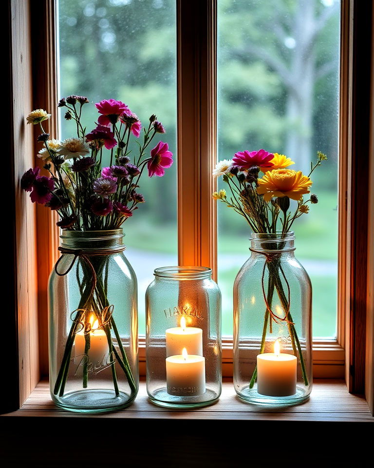 mason jar décor