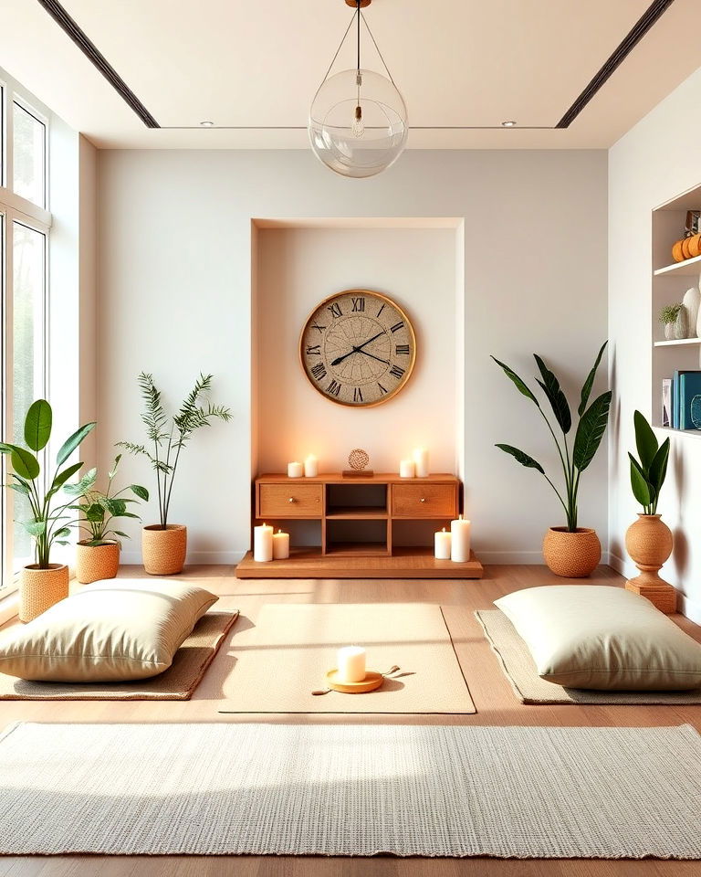 meditation room to relax