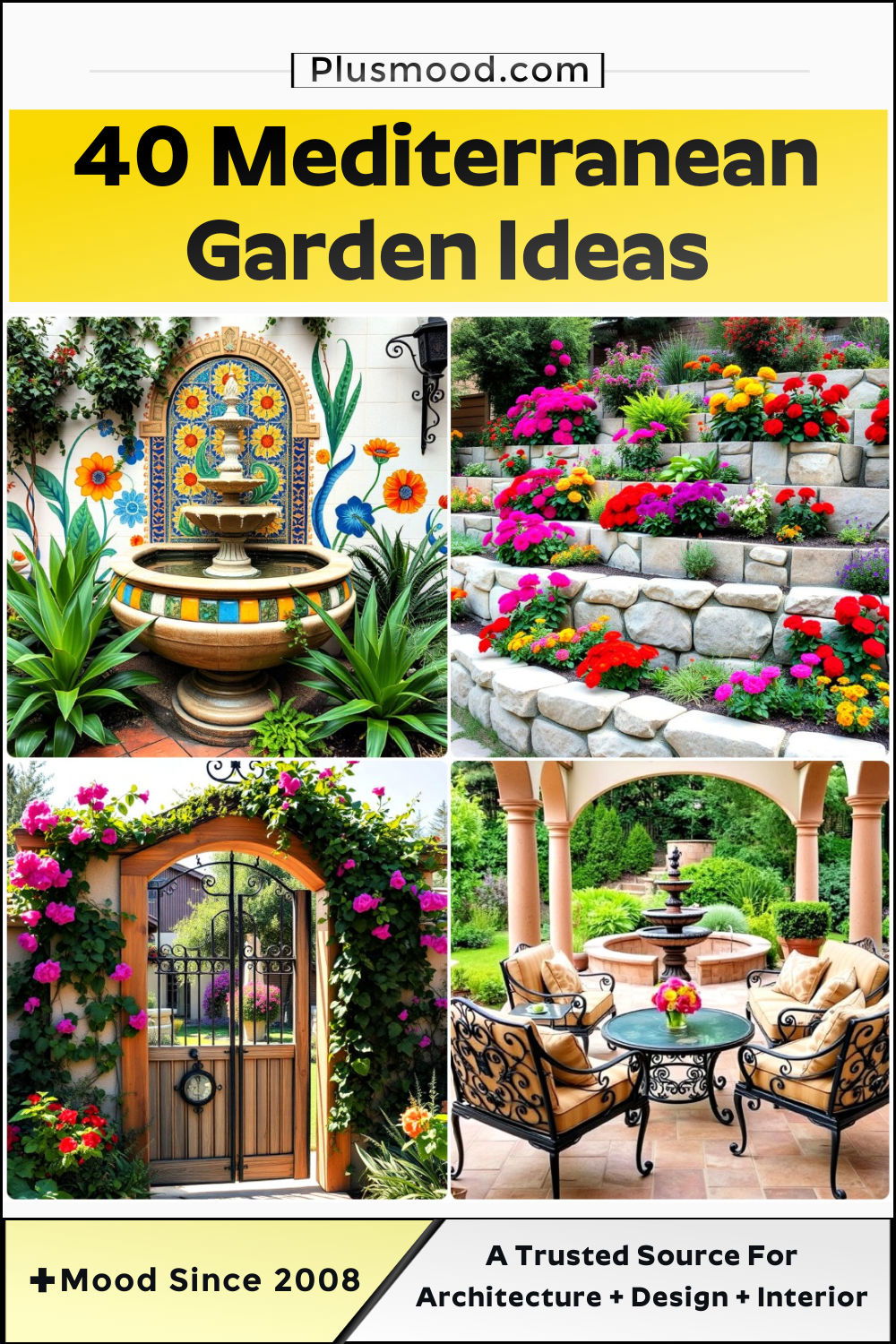 mediterranean garden ideas and inspiration