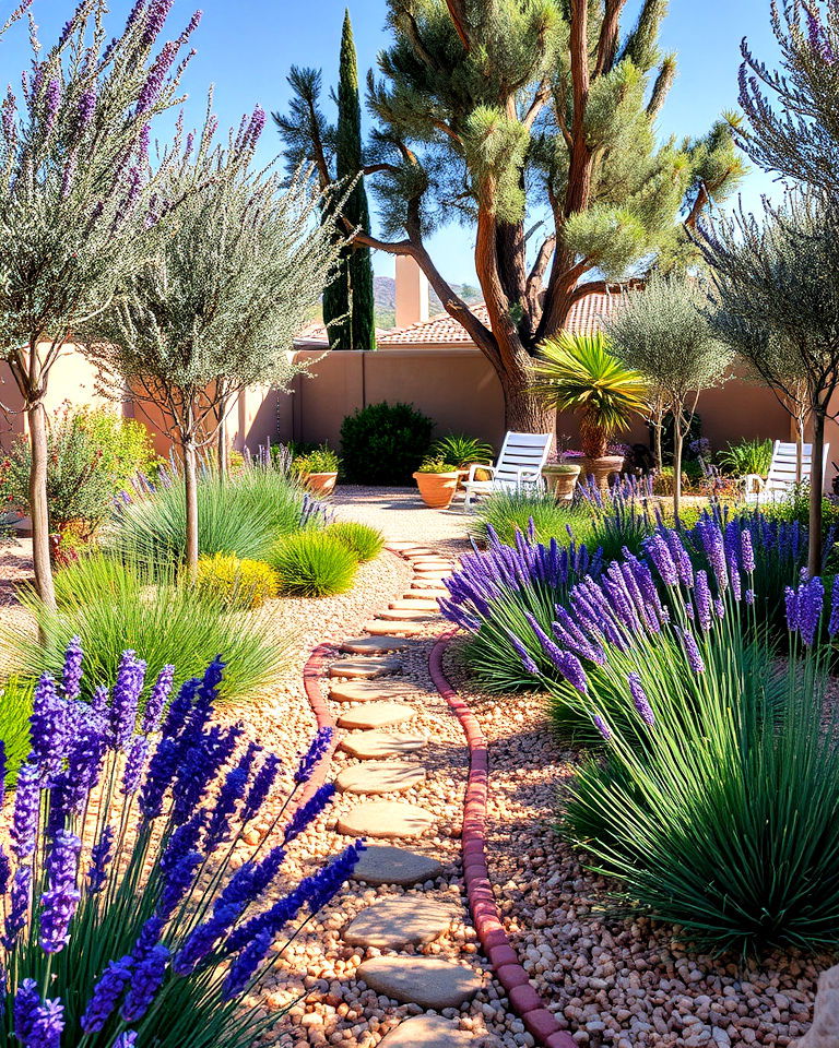 mediterranean garden to relax