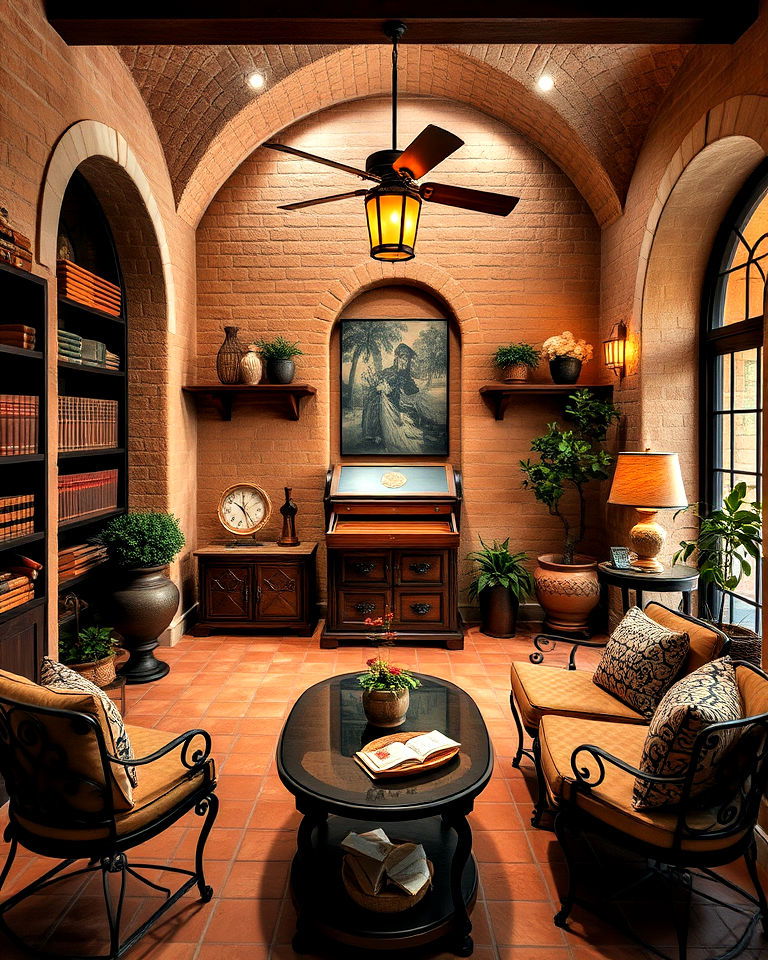 mediterranean inspired retreat