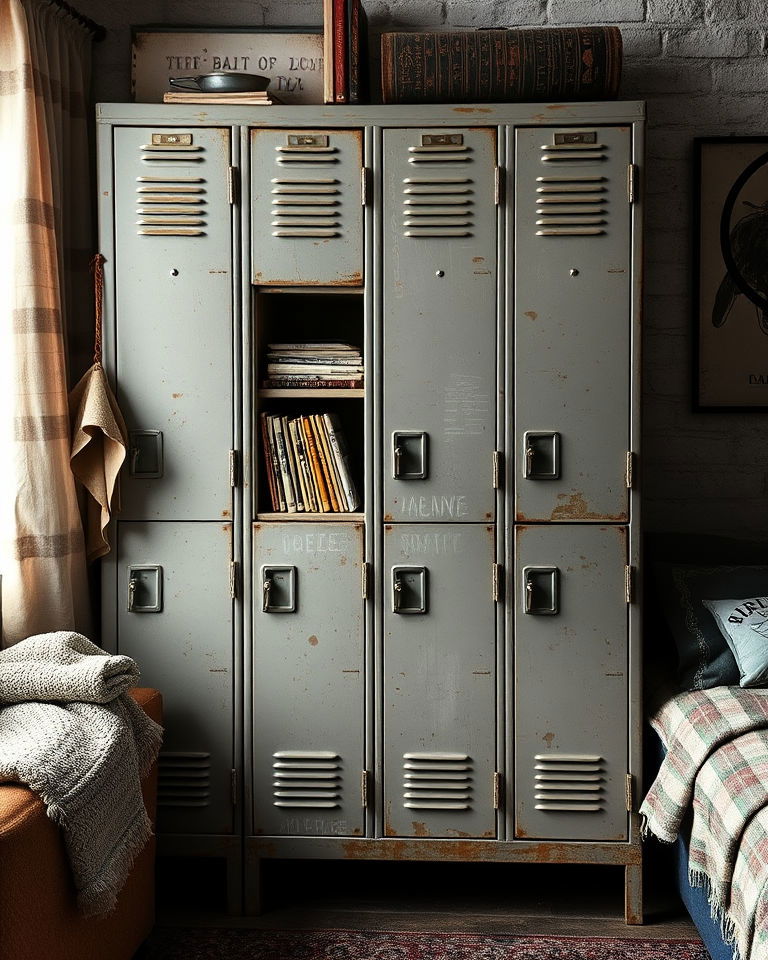 metal locker storage
