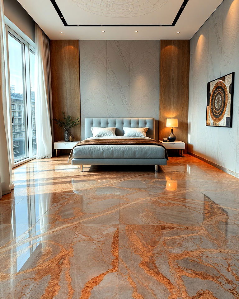 metallic coated concrete floors