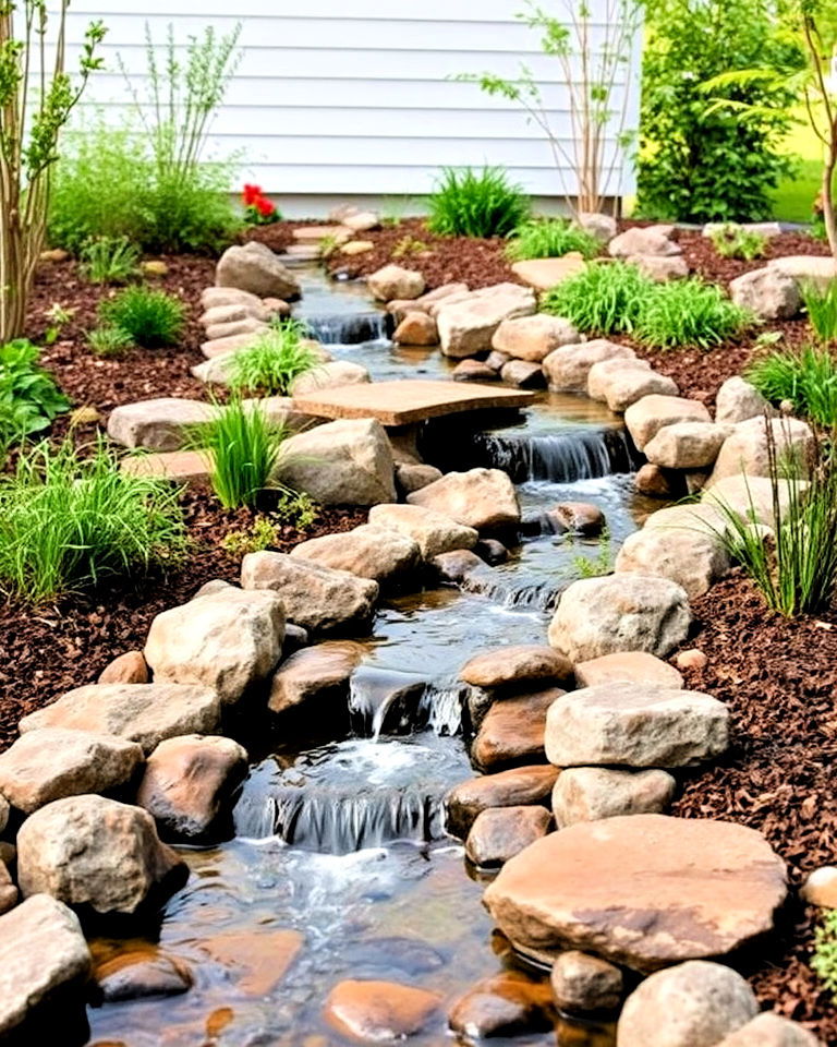 miniature river stream