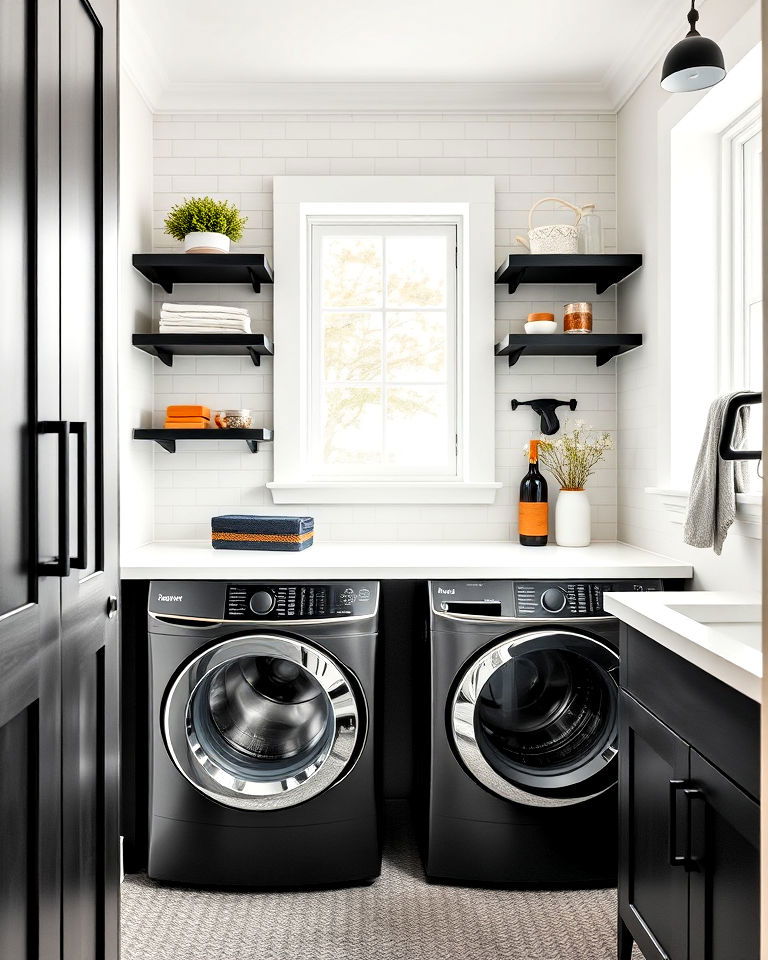 minimalist black hardware