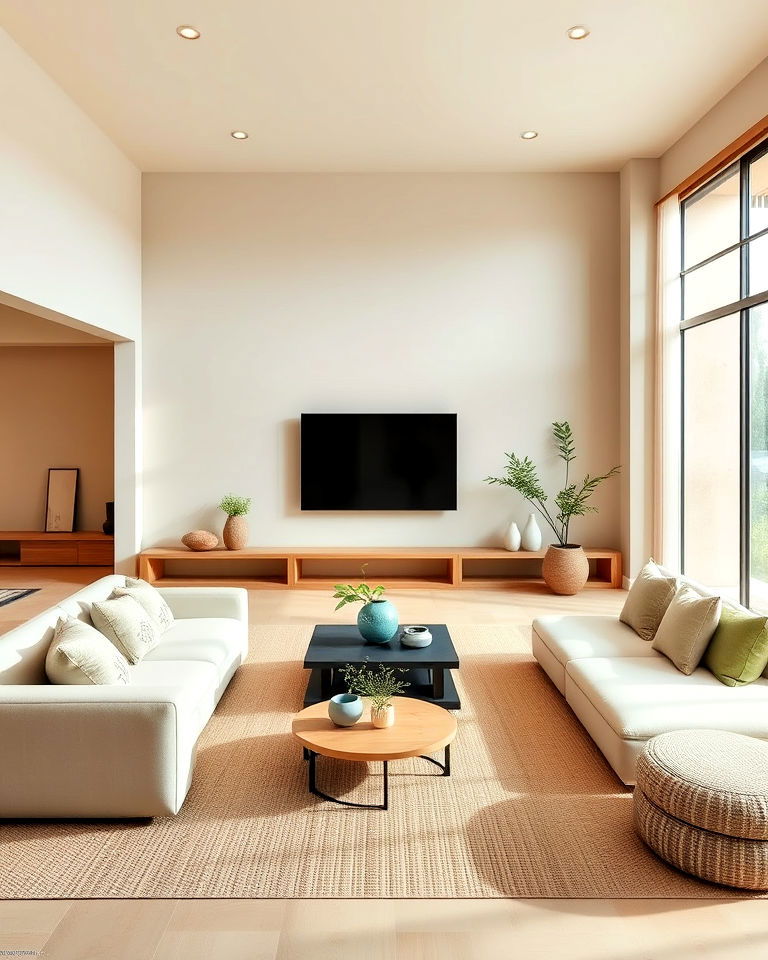minimalist color palette for calm spaces