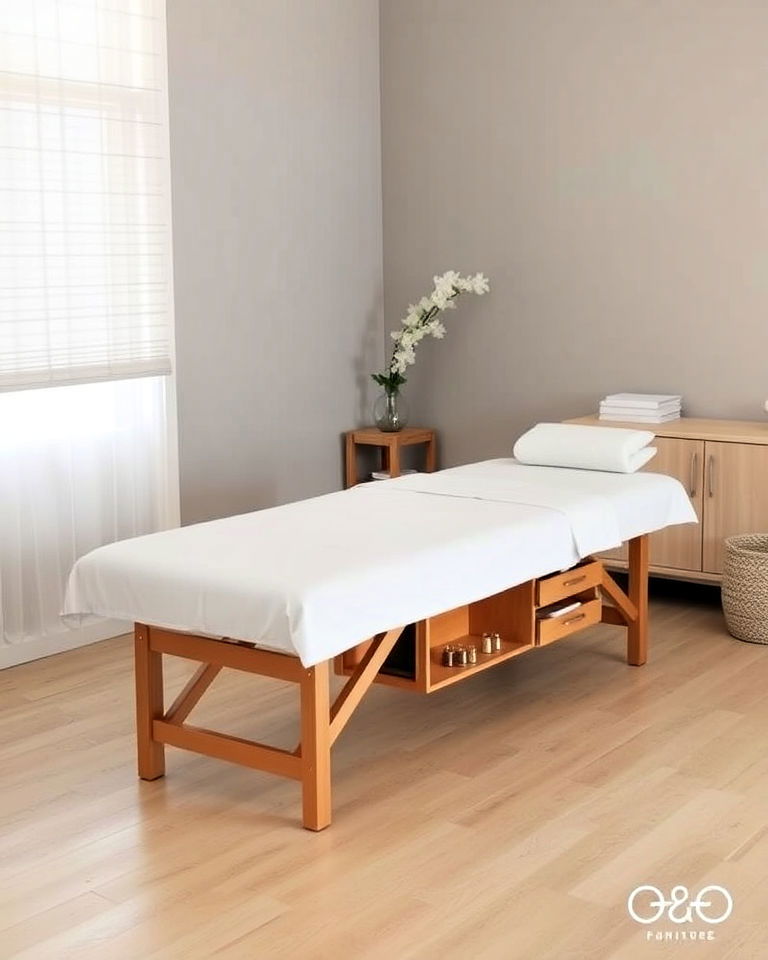 minimalist furniture for massage room