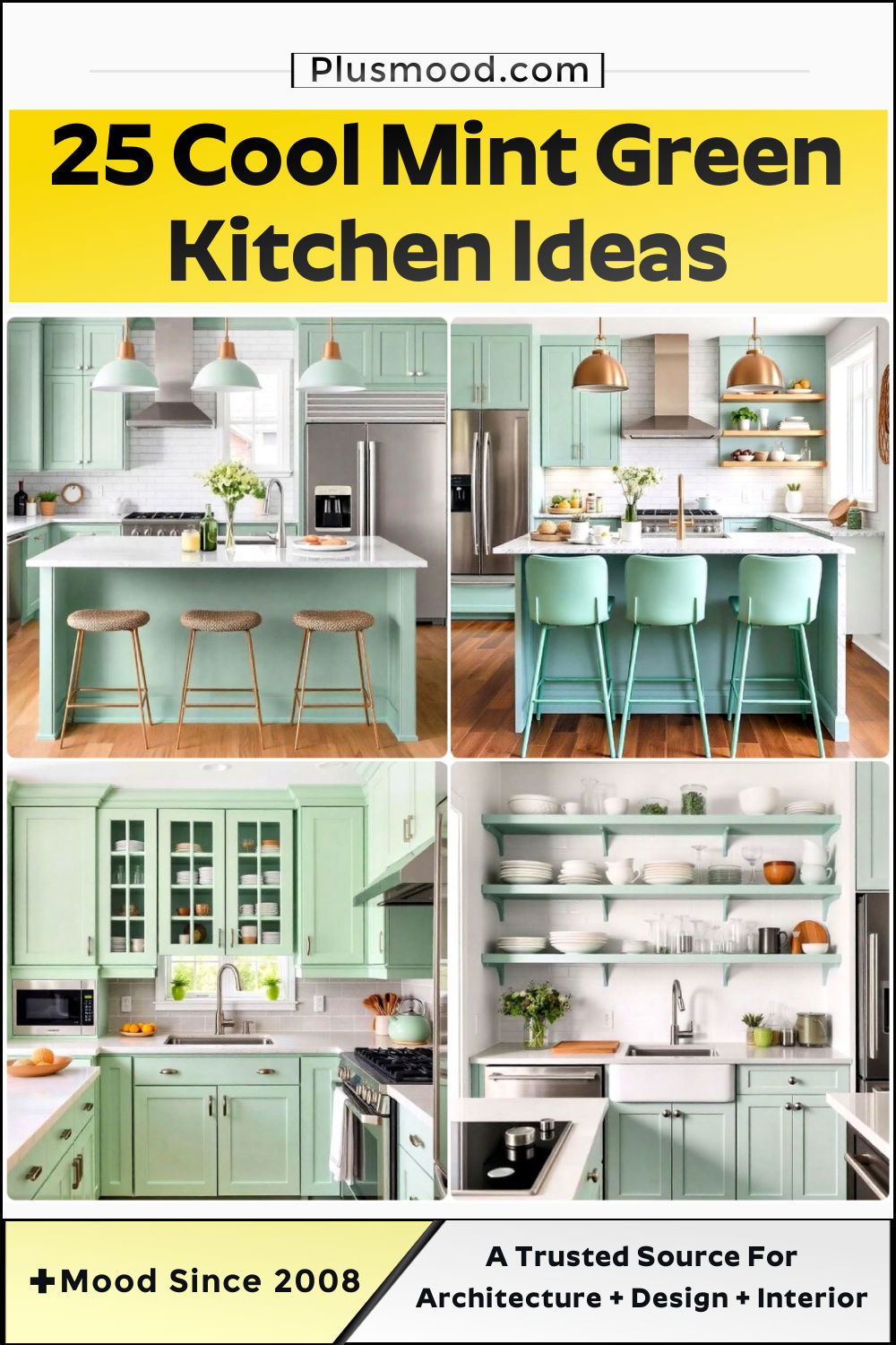 mint green kitchen ideas and inspiration