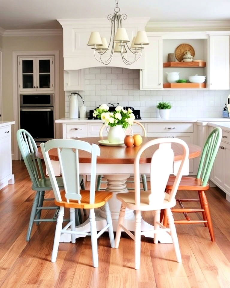 mismatched dining chairs mismatched dining chairs