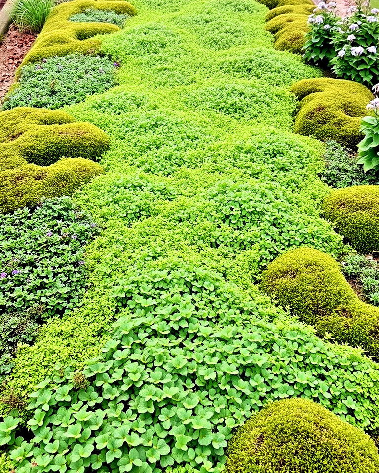 mixed ground cover