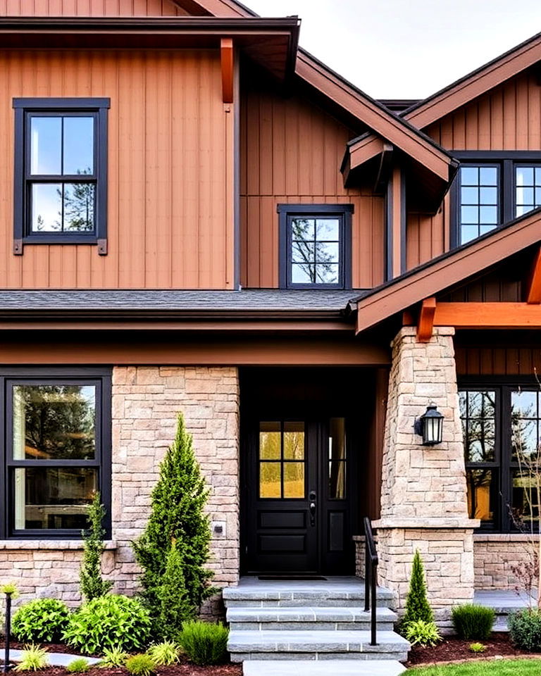 modern charming craftsman style home