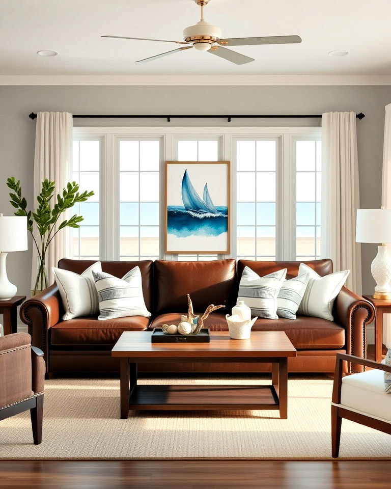 modern coastal living room