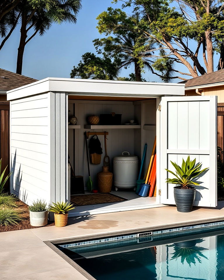 modern minimalist shed
