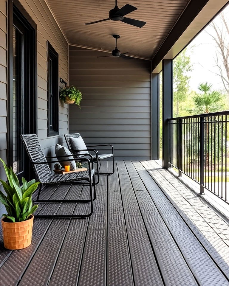 modern steel decking floor