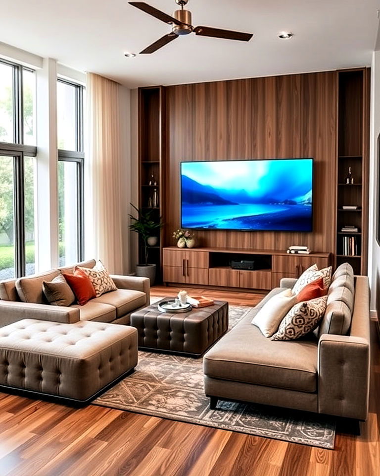 modular furniture for tv room