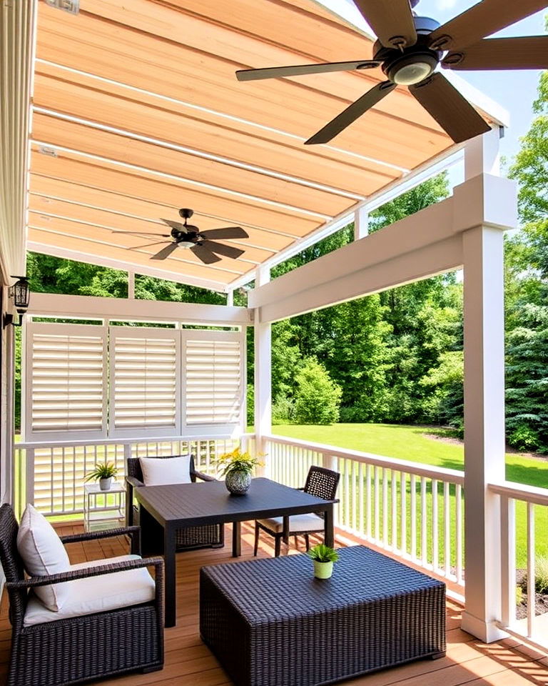 modular louvers for adjustable coverage