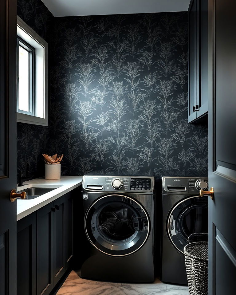 moody patterns with wallpaper