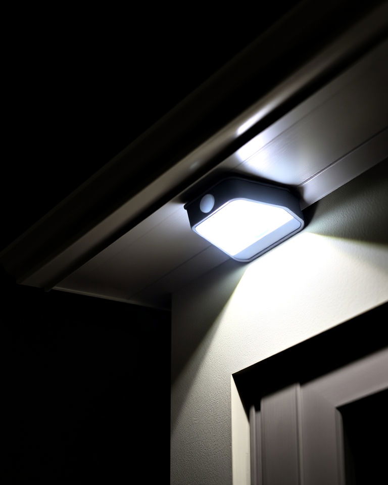 motion sensor soffit lighting