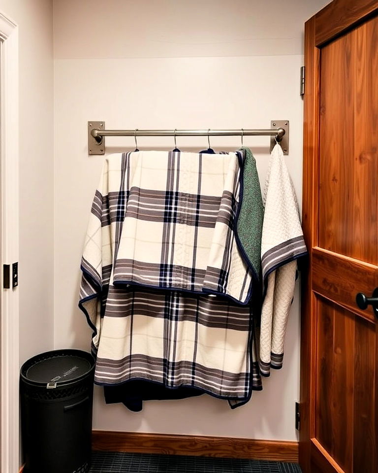 mounted blanket bars