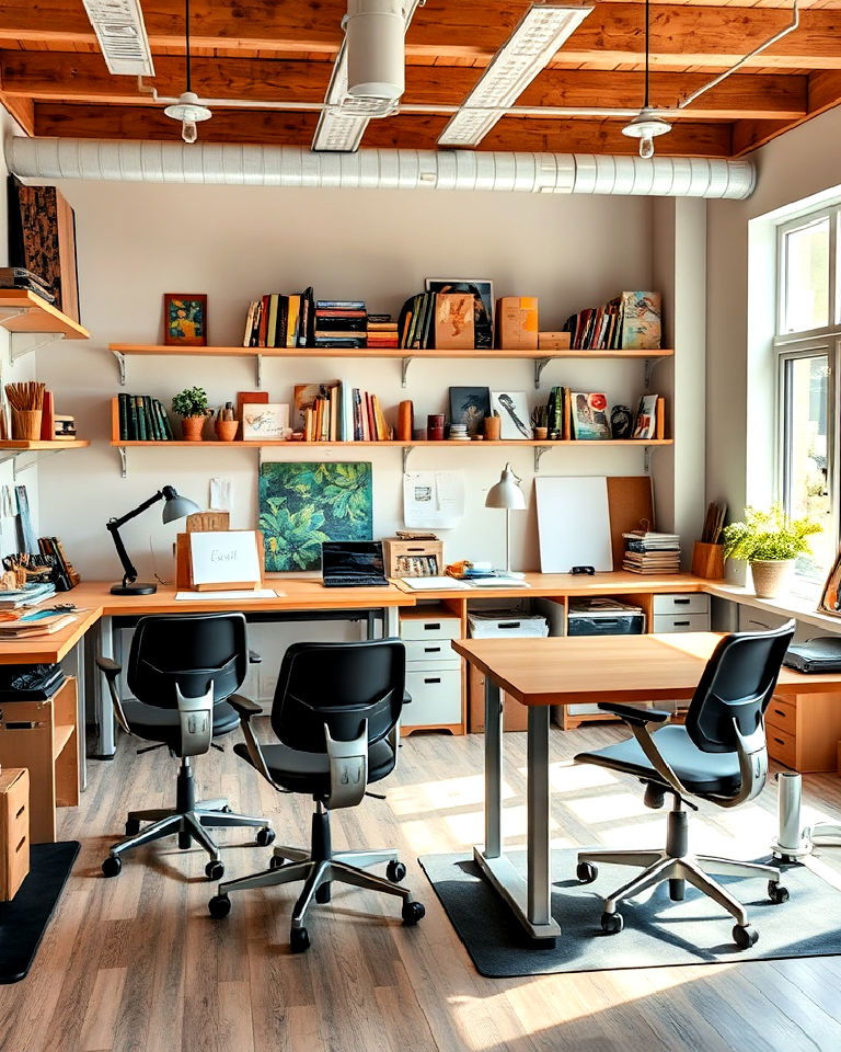 multi level workstations design