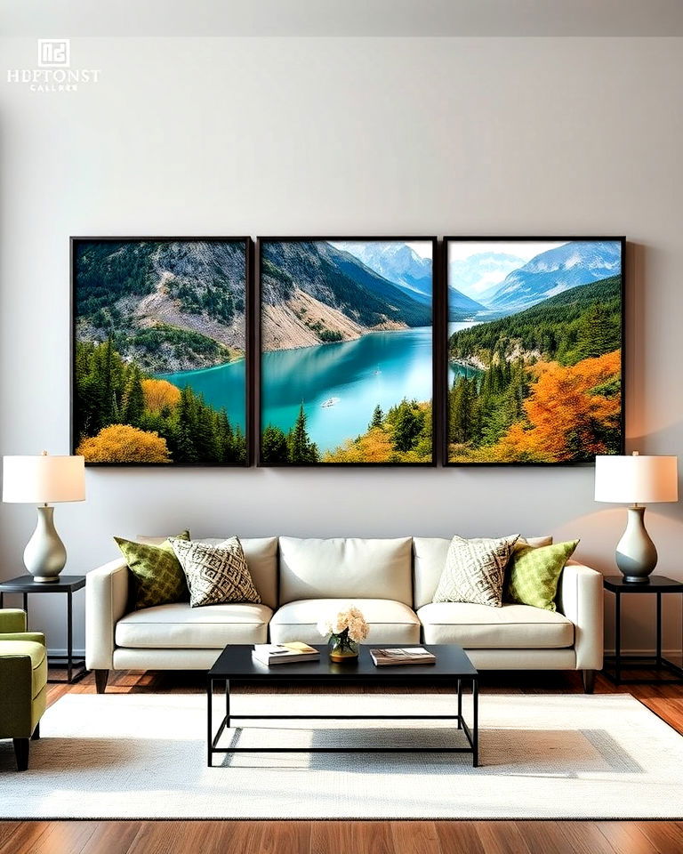 multi panel triptych