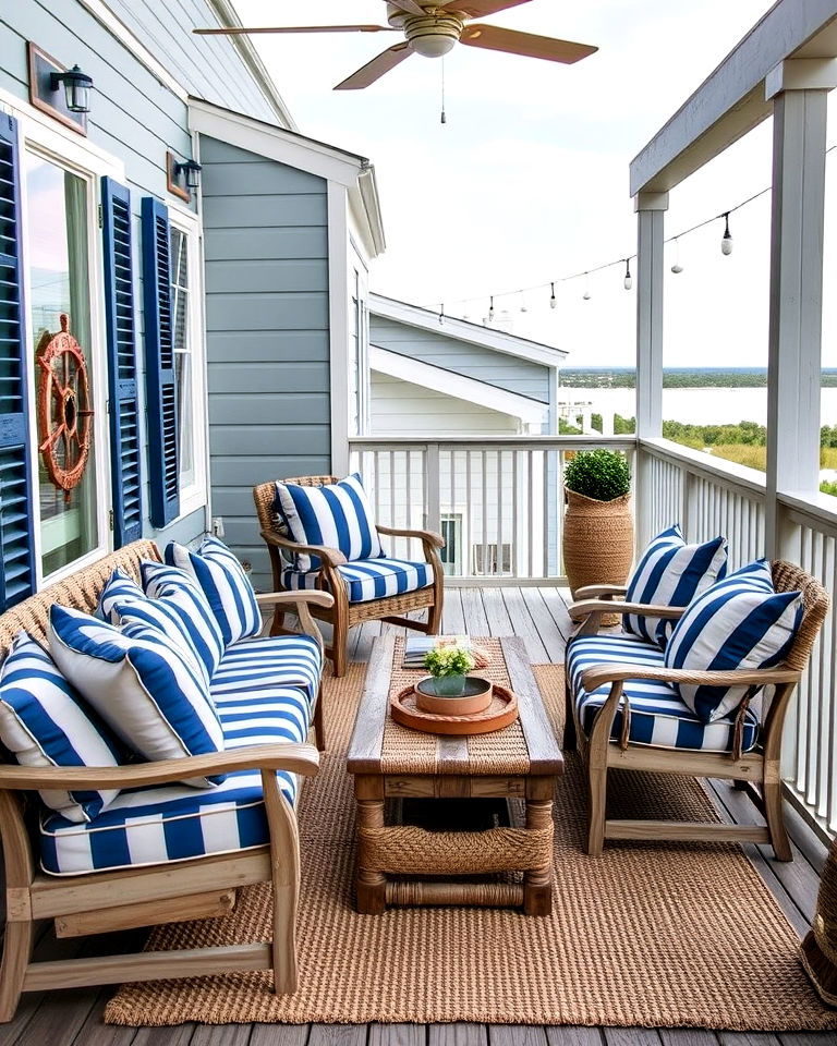 nautical inspired deck