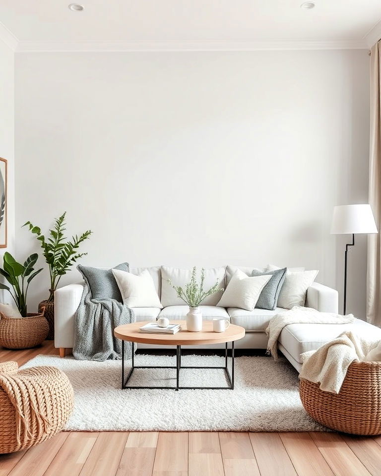 neutral layers living room