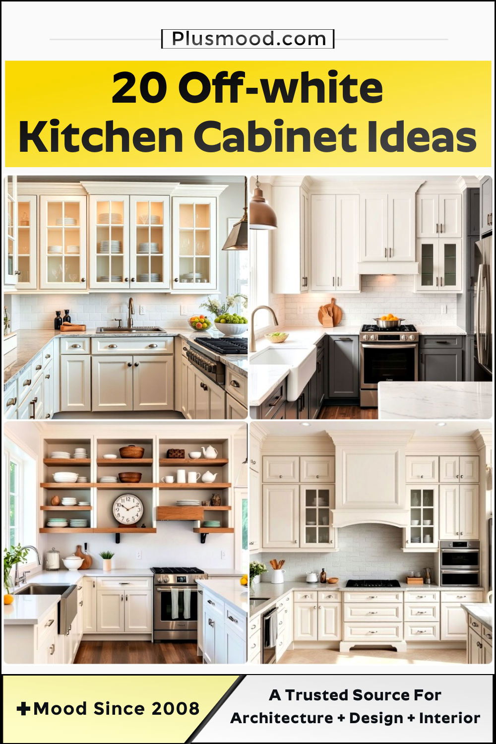 off white kitchen cabinets and inspiration