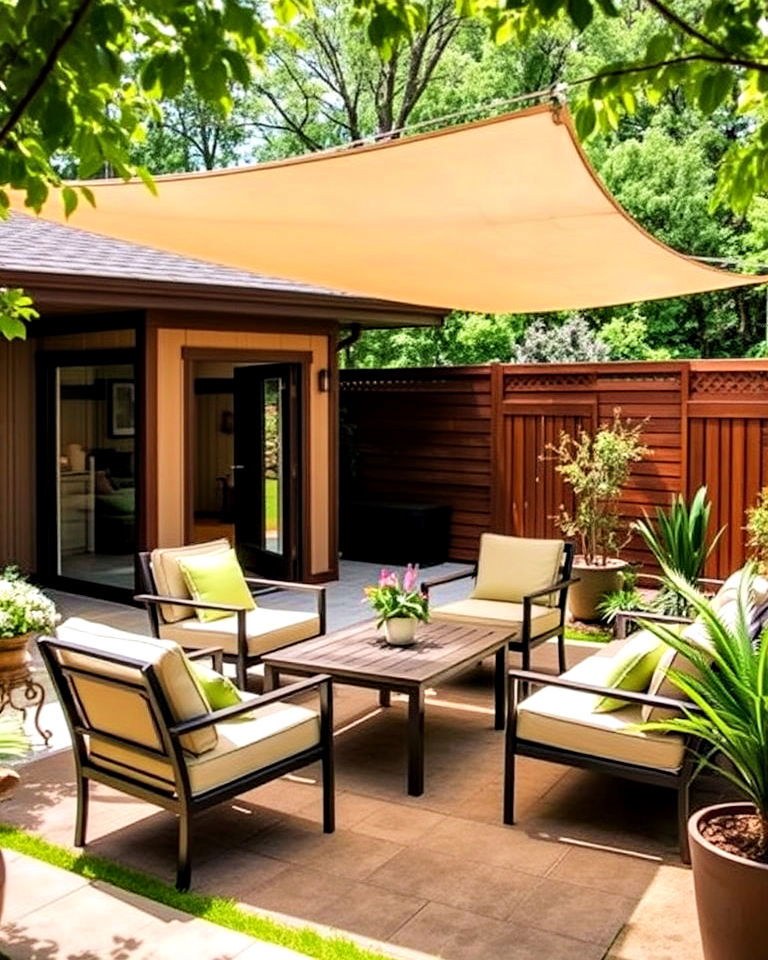 office with outdoor meeting space