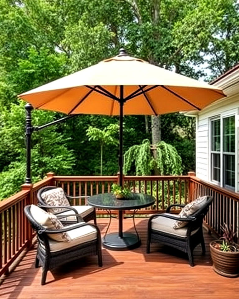 offset umbrellas for flexible shading