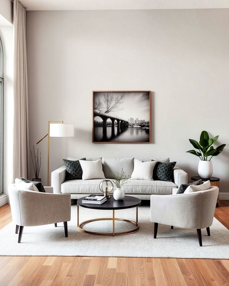opt for low profile furniture