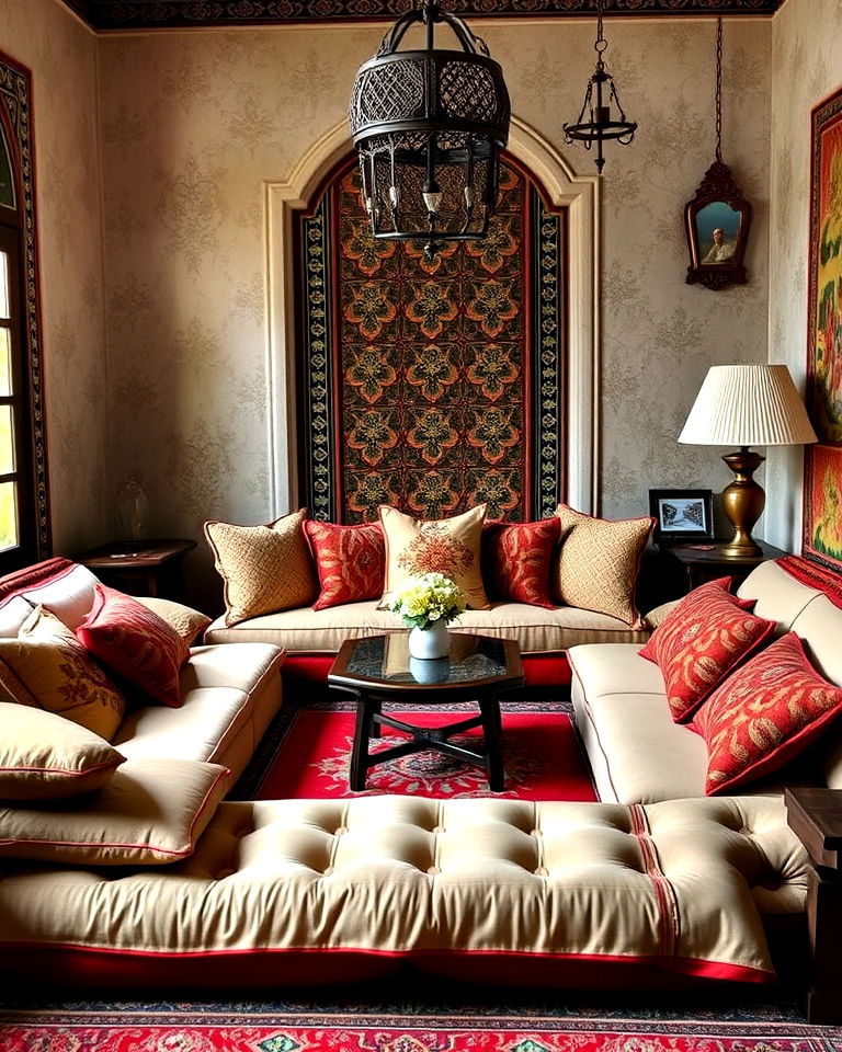opt for low seating arrangements