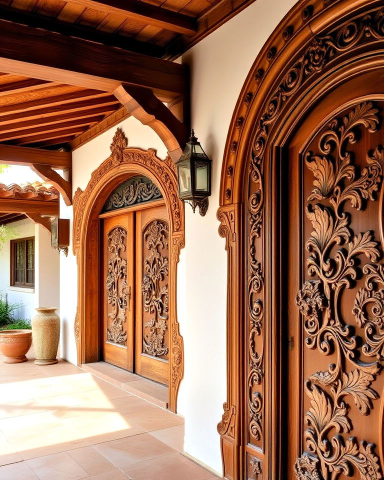 ornamental carved woodwork