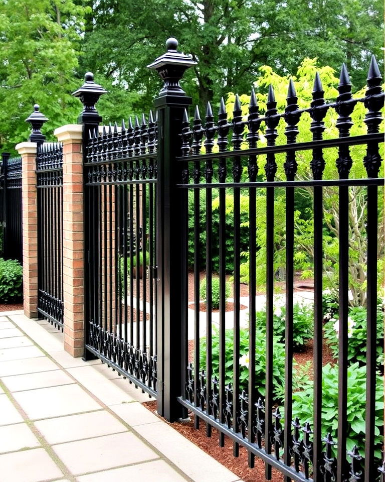 ornamental iron fencing
