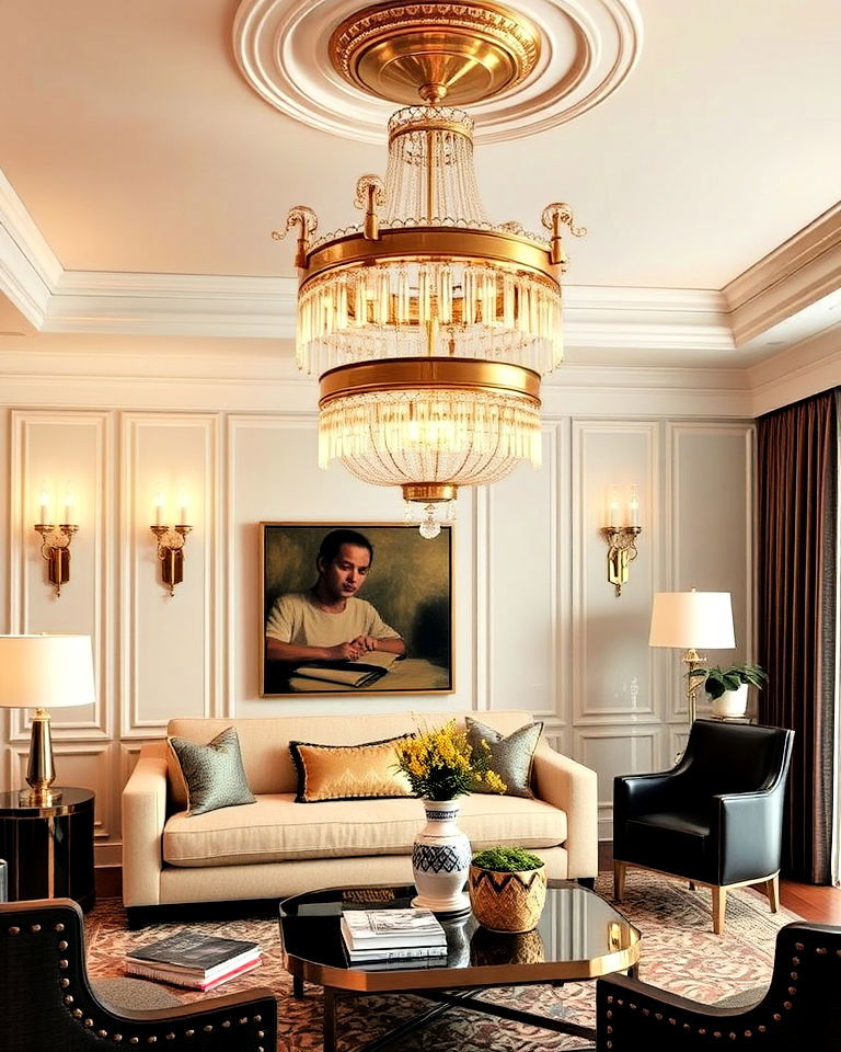 ornate lighting fixtures