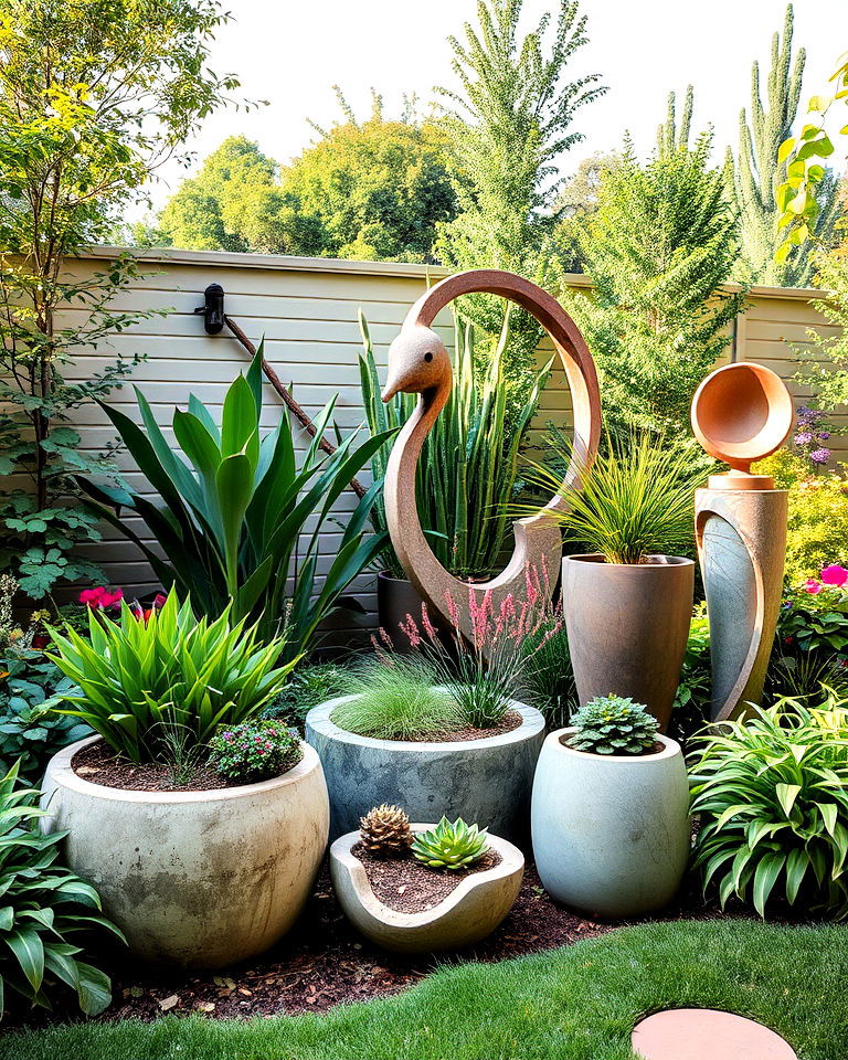 outdoor art garden