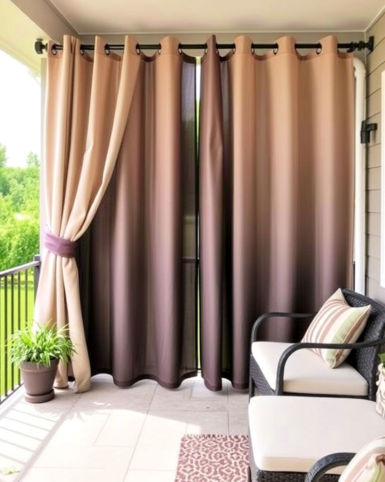 outdoor curtains to block neighbors view
