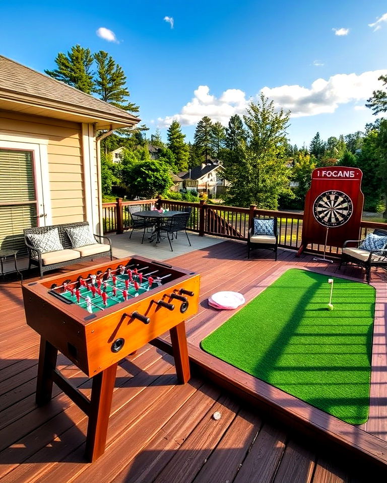 outdoor game area