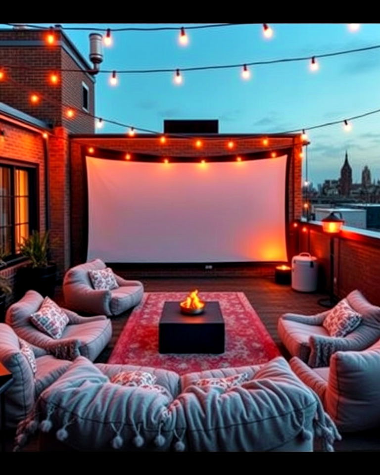 outdoor movie theater