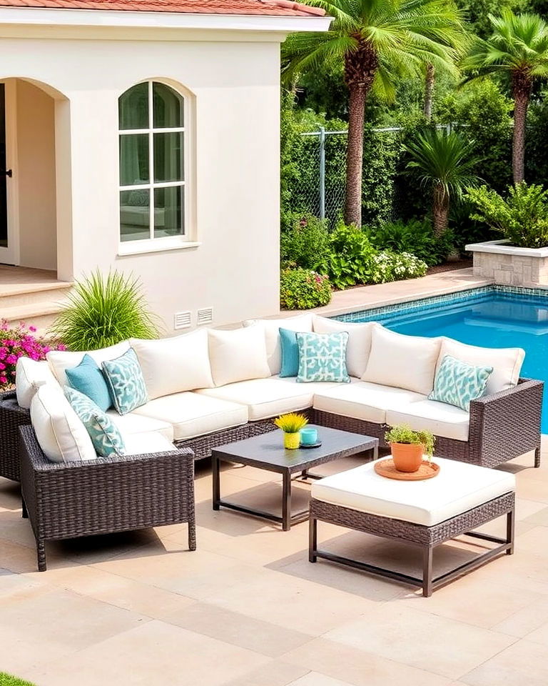 outdoor sectional sofa
